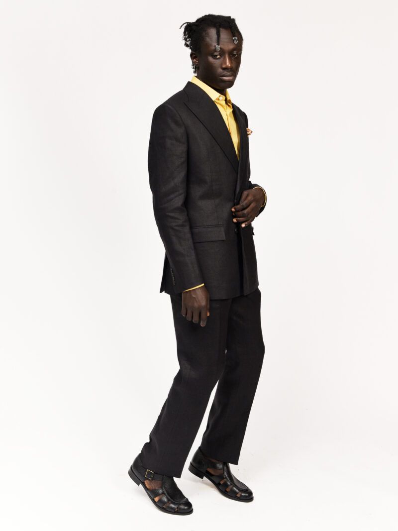 Black Lisburn Linen